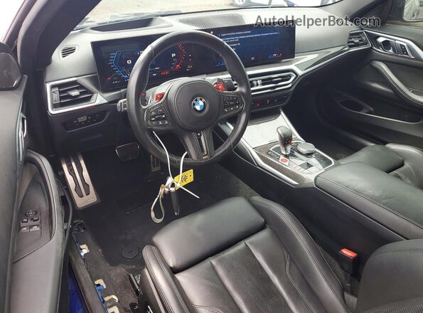 WBS43AZ0XRCP62340 2024 BMW M4 Purple Widok deski rozdzielczej