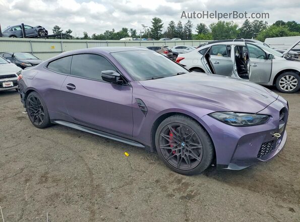 WBS43AZ0XRCP62340 2024 BMW M4 Purple Przód prawy