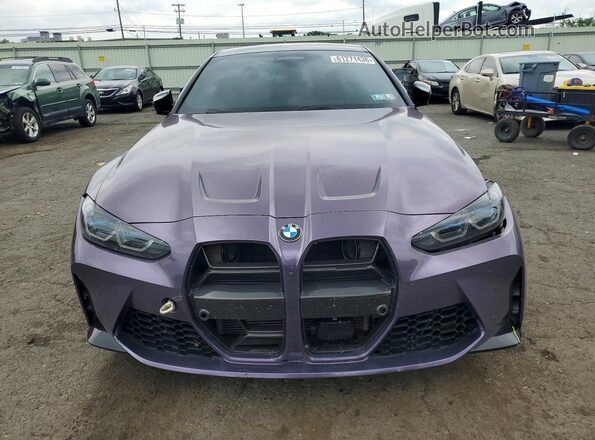 WBS43AZ0XRCP62340 2024 BMW M4 Purple Widok z przodu