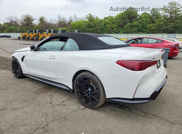 WBS43BA06VCX91684 2027 BMW M4 Белый Задняя левая четверть