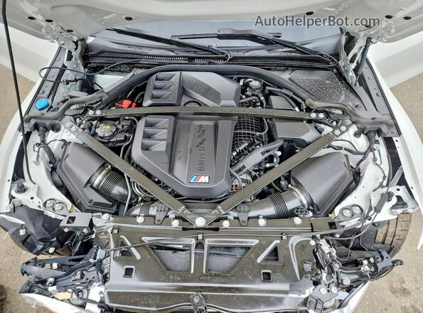 WBS43BA06VCX91684 2027 BMW M4 Белый Вид задней части салона