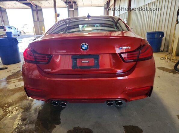WBS4Y9C09LFH52156 2020 BMW M4 Бордовый Вид сзади
