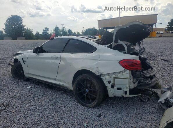 WBS4Y9C51JAC86700 2018 BMW M4 White Հետևի ձախ