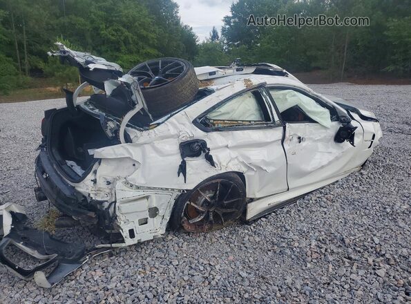 WBS4Y9C51JAC86700 2018 BMW M4 White Հետևի աջ