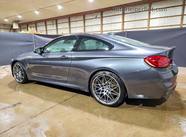 WBS4Y9C52JAC88150 2018 BMW M4 Серый Задняя левая четверть
