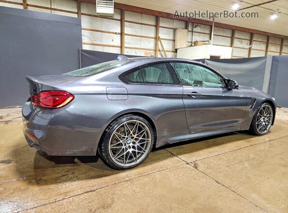 WBS4Y9C52JAC88150 2018 BMW M4 Серый Задняя правая четверть