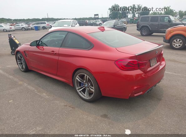 WBS4Y9C53JAC86844 2018 BMW M4 Orange Tył lewy