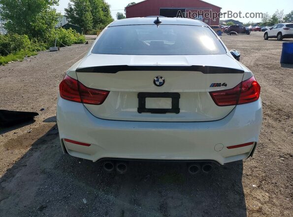 WBS4Y9C53JAC87959 2018 BMW M4 White Vista trasera