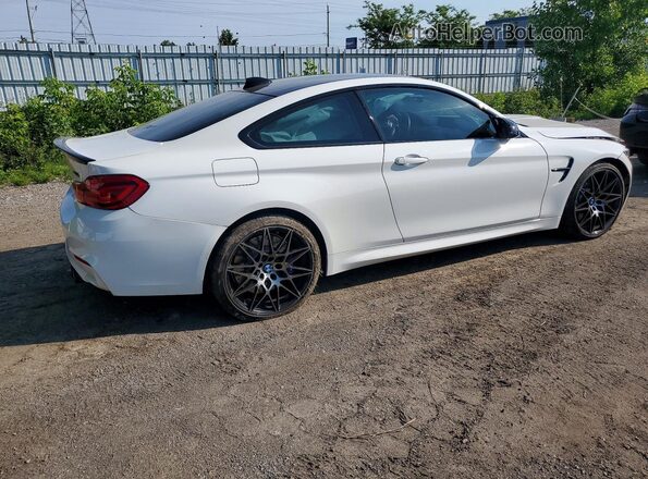 WBS4Y9C53JAC87959 2018 BMW M4 White Trasero derecho