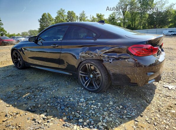 WBS4Y9C58JAC87620 2018 BMW M4 Black უკანა მარცხენა