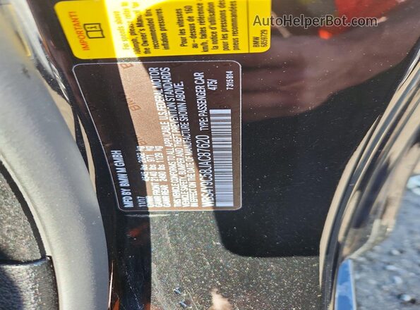 WBS4Y9C58JAC87620 2018 BMW M4 Black ძრავის განყოფილების ხედი