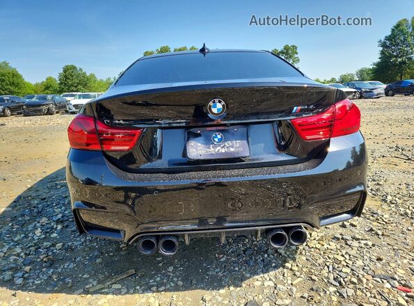 WBS4Y9C58JAC87620 2018 BMW M4 Black უკანა ხედი