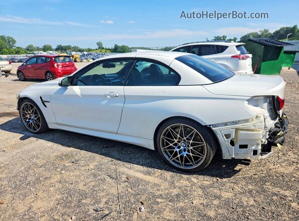 WBS4Z9C50JED31227 2018 BMW M4 White Задня ліва чверть