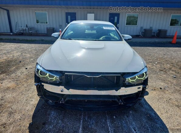 WBS4Z9C50JED31227 2018 BMW M4 White Вид спереду