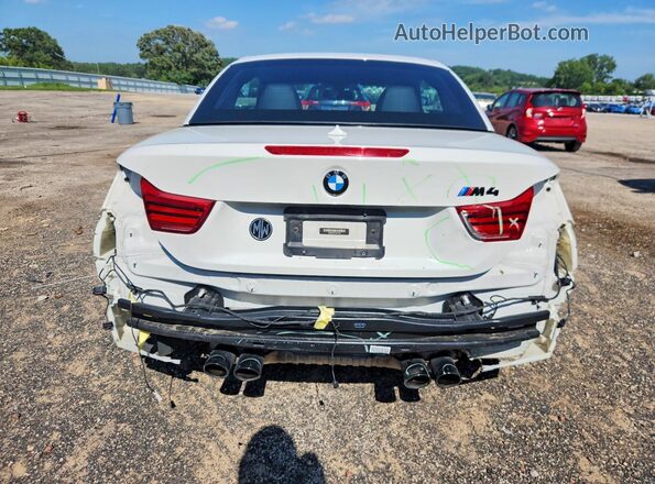 WBS4Z9C50JED31227 2018 BMW M4 White Вид ззаду