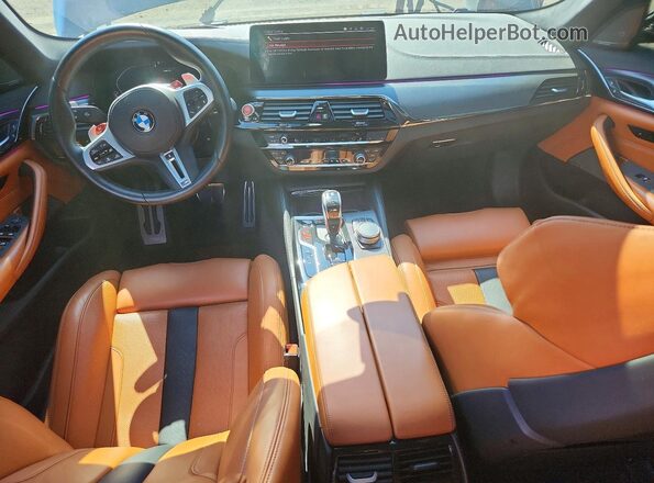 WBS83CH00PCL23031 2023 BMW M5 Black Widok deski rozdzielczej