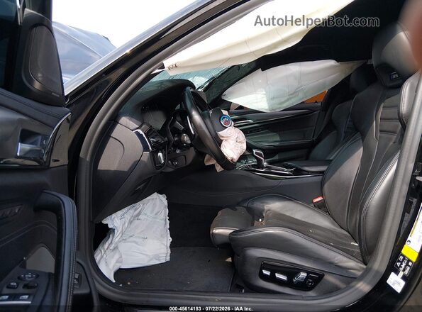 WBS83CH04MCH28114 2021 BMW M5 Black Front interior view