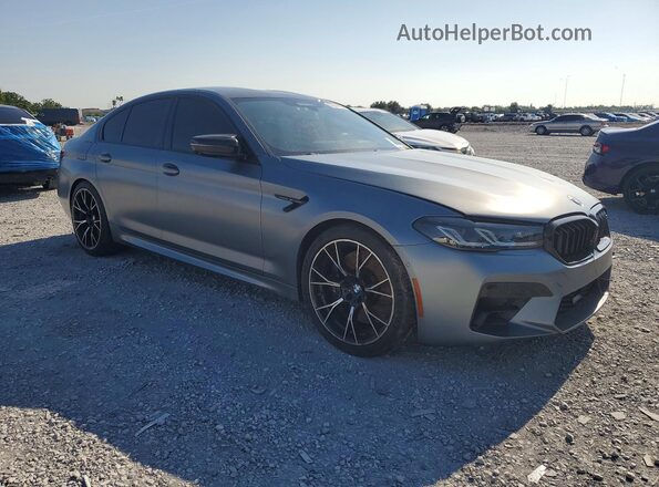 WBS83CH05MCF49628 2021 BMW M5 Silver Delantero derecho