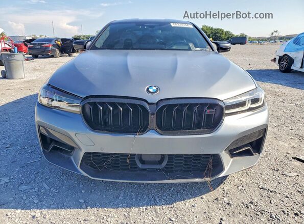 WBS83CH05MCF49628 2021 BMW M5 Silver Vista frontal
