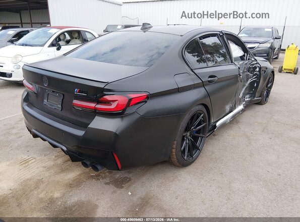 WBS83CH06MCE98298 2021 BMW M5 Black Trasero derecho