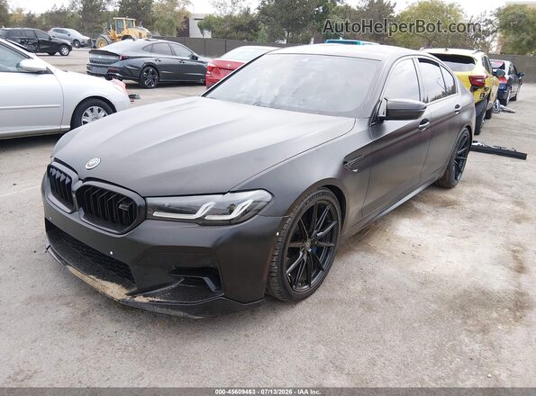 WBS83CH06MCE98298 2021 BMW M5 Black Vista tres cuartos delantera izquierda
