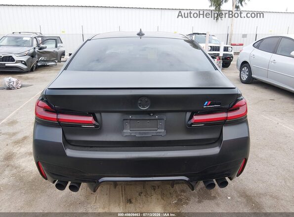 WBS83CH06MCE98298 2021 BMW M5 Black 