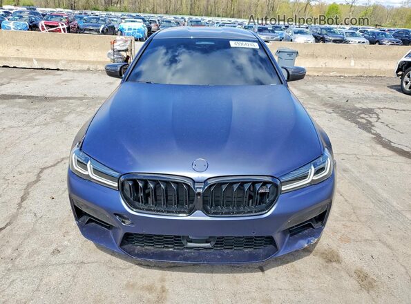 WBS83CH0XPCM82445 2023 BMW M5 Blue წინა ხედი
