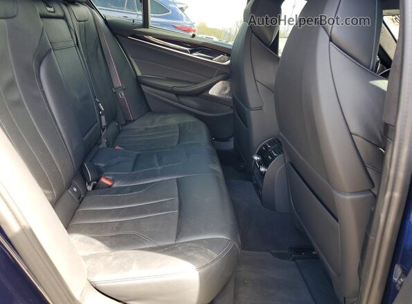 WBS83CH0XPCM82445 2023 BMW M5 Blue უკანა სავარძლების ხედი
