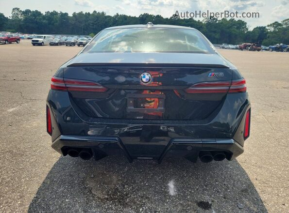WBS83FK03SCT96462 2025 BMW M5 Black Հետևի տեսք
