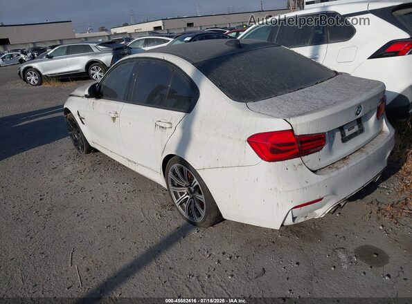 WBS8M9C38H5G85554 2017 BMW M3 White Trasero izquierdo