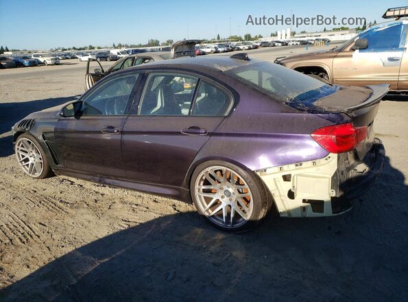 WBS8M9C50G5D31799 2016 BMW M3 Purple უკანა მარცხენა