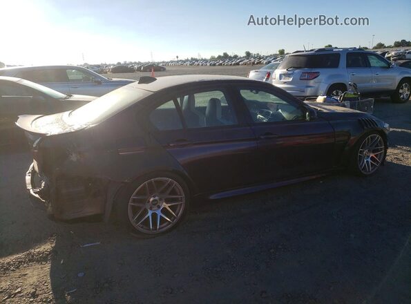WBS8M9C50G5D31799 2016 BMW M3 Purple უკანა მარჯვენა