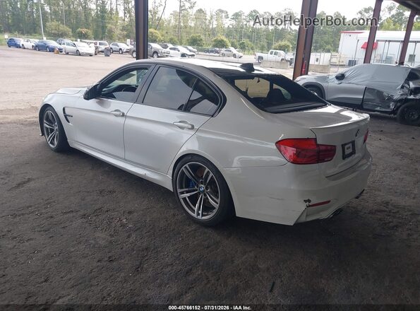 WBS8M9C53G5D31540 2016 BMW M3 White Rear left