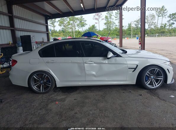 WBS8M9C53G5D31540 2016 BMW M3 White Rear interior view