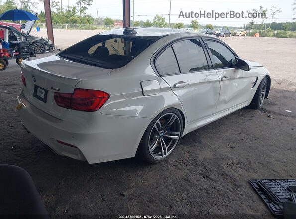 WBS8M9C53G5D31540 2016 BMW M3 White Rear right