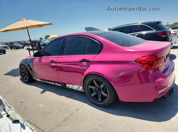 WBS8M9C5XG5D31311 2016 BMW M3 Белый Задняя левая четверть
