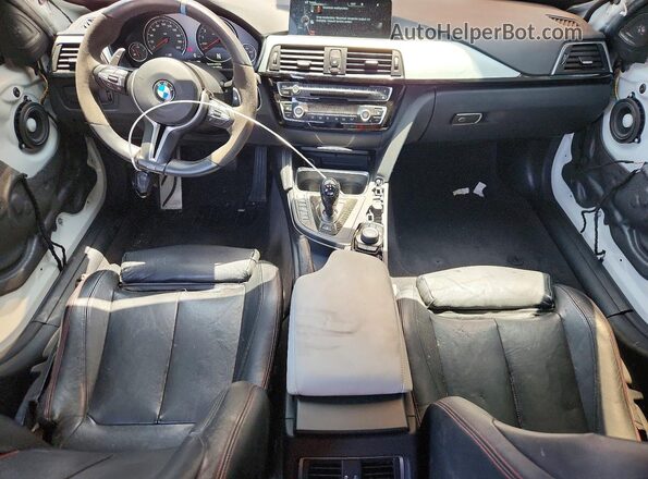 WBS8M9C5XG5D31311 2016 BMW M3 Белый Вид панели приборов