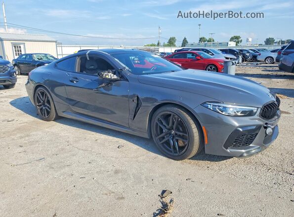 WBSAE0C04LCD54510 2020 BMW M8 Gray Przód prawy