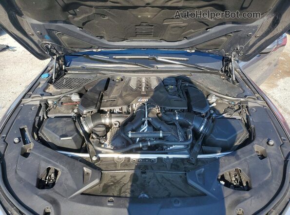WBSAE0C04LCD54510 2020 BMW M8 Gray Widok wnętrza z tyłu