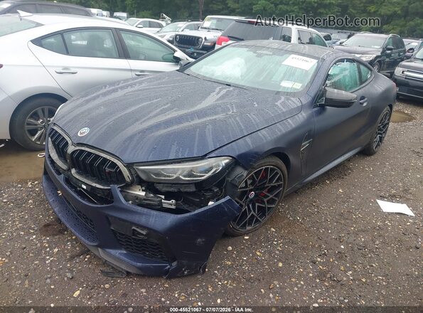 WBSAE0C05PCL11992 2023 BMW M8 Blue Передня ліва чверть