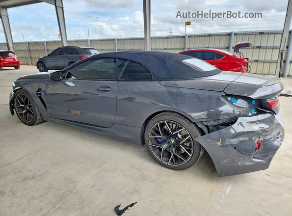 WBSDZ0C05LCE10052 2020 BMW M8 Gray Rear left