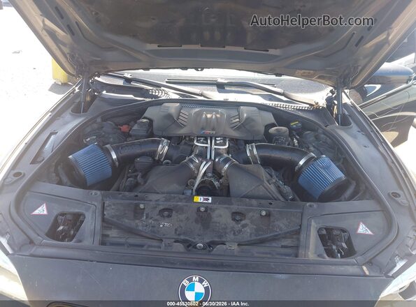 WBSFV9C53GD595591 2016 BMW M5 Gray უკანა ხედი