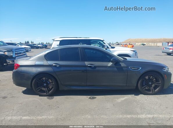 WBSFV9C53GD595591 2016 BMW M5 Gray უკანა სალონის ხედი