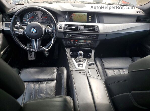 WBSFV9C55GD595740 2016 BMW M5 Серый Вид панели приборов
