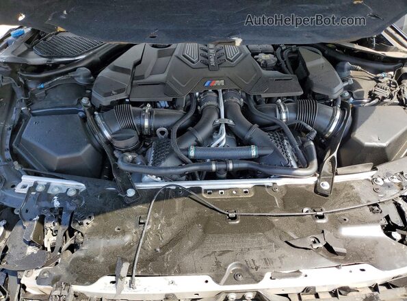WBSGV0C01NCH35275 2022 BMW M8 Gray Widok wnętrza z tyłu