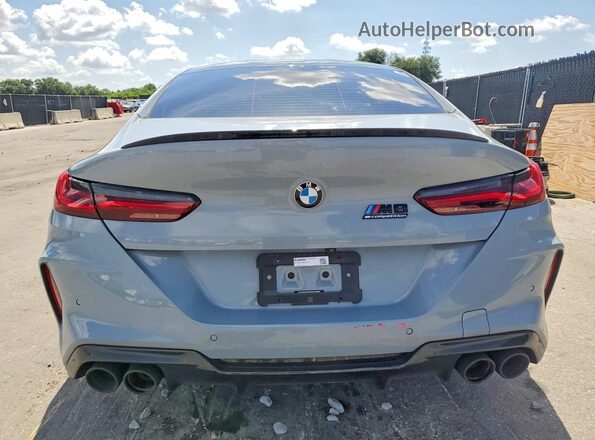 WBSGV0C01RCN06081 2024 BMW M8 Gray უკანა ხედი