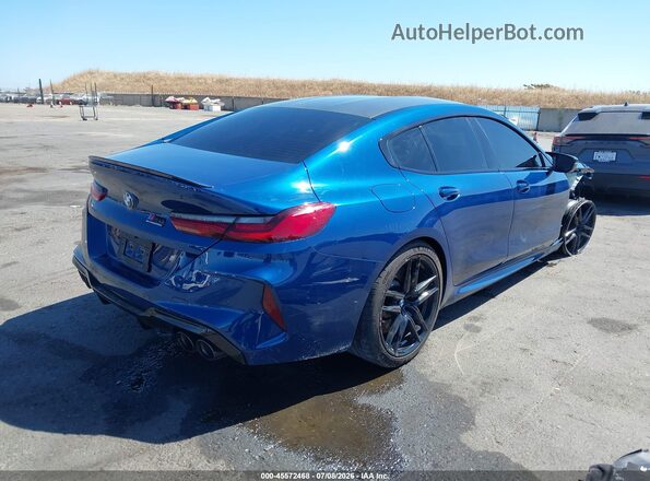 WBSGV0C05MCF84231 2021 BMW M8 Blue Հետևի աջ