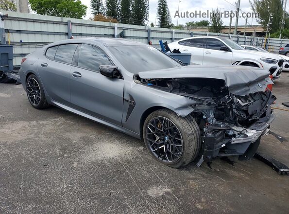 WBSGV0C07SCV33680 2025 BMW M8 Silver Przód prawy