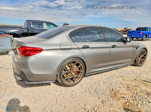 WBSJF0C03LB448880 2020 BMW M5 Серый Передняя правая четверть