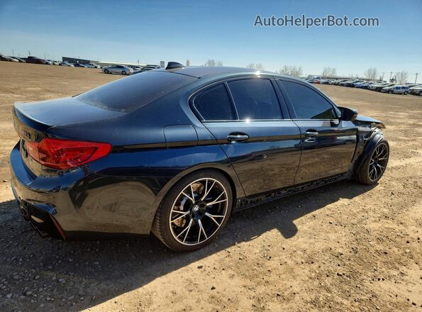 WBSJF0C03LB449043 2020 BMW M5 Blue Задня права чверть